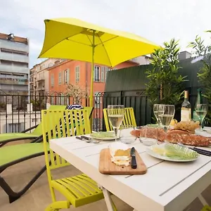 F2 Terrasse, Moderne, Hyper Centre, Clim, Ascenseur- Dubouchage Apartment